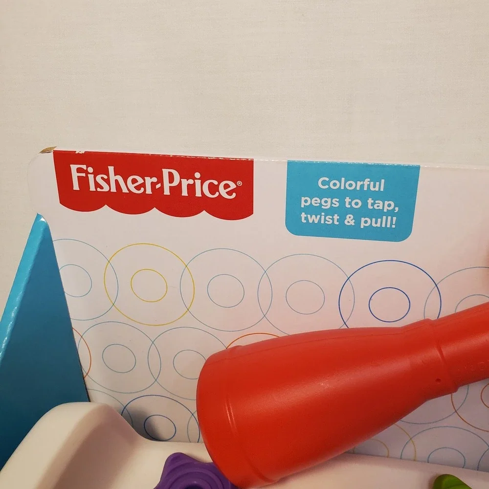 FISHER PRICE Tap and Turn Bench New in Original Packaging. 12M+ Learning Toy